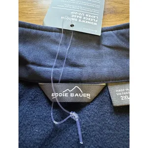 Eddie Bauer‎ Women 2XL Top 1/2 Zip Smooth Fleece Base Layer Performance thumbnail 3