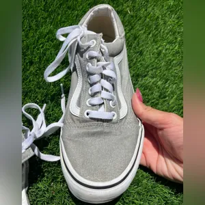 Vans Metallic Gray Sneakers thumbnail 6
