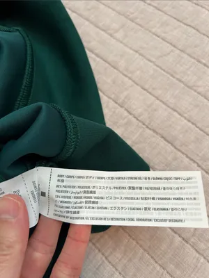 Abercrombie YPB NeoKNIT softstream quarter zip Emerald green S oversized thumbnail 13