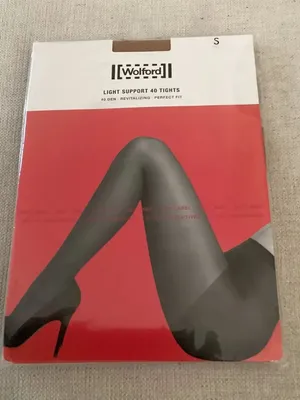 Wolford Light Support 40 Tights, 40 Den, Gobi, Size Small, NWT thumbnail 1