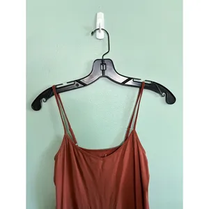 Intimately Free People Seamless bodycon Burnt Orange Stretch Dress M/L thumbnail 2