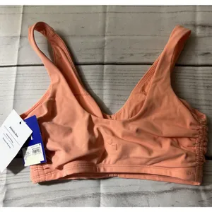 JoyLab Cinch Front Sports Bra - Coral Pink Women's XS thumbnail 4