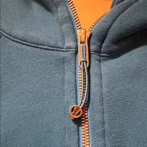 Women’s Lululemon Scuba Oversized Half Zip Hoodie Poolside Blue thumbnail 6