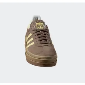 Adidas Gazelle Platform Brown Yellow Bold Sneakers Size 6.5 thumbnail 2