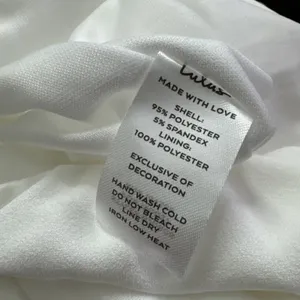 NWOT Lulus Divine Sensation White 3D Embroidered Strapless Mini Dress Size Large thumbnail 9