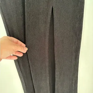 Princess Polly Long Skirt Front Slit Size US 4 Black thumbnail 12