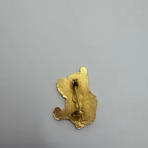 Vintage 80s Winnie The Pooh Pin Tie back pin Walt Disney Productions thumbnail 4