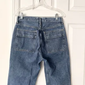 AGOLDE Cooper Cargo Denim Jeans A9120 Revolution Dark Wash 26 thumbnail 10