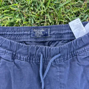 Abercrombie & Fitch Dark Blue Joggers thumbnail 3