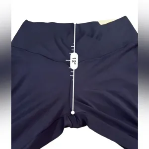 Offline By Aerie Real Me Crossover Super Flare Leggings in Navy Sz‎ XL Short NEW thumbnail 10