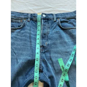 NWOT Madewell Pieced Barrel Leg Jeans W28 Medium Wash thumbnail 8