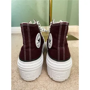 Converse Chuck Taylor All Star Lugged Sneakers Star Reflective Laces Size 9.5 thumbnail 6
