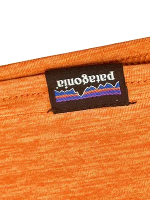 Patagonia Women's Capilene cool daily tank in orange/ peach sherbet XS workout thumbnail 5