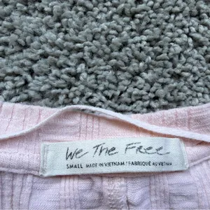 Free People We The Free Big Sur Misty Mountain Pink Tie Dye Long Sleeve Small thumbnail 7