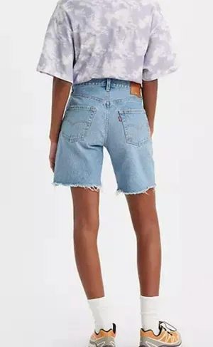 New Levi’s 501 90s Denim Women's Shorts Size 24 150 Anniversary Edition thumbnail 3
