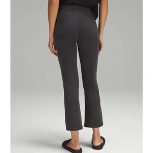 lululemon ribbed softstreme zip-leg 25” pant thumbnail 2