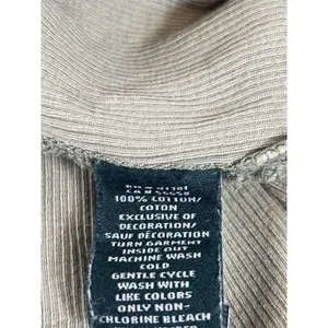 Ralph Lauren Y2K Ribbed Lace Up Top Womens L Sage Green Short Sleeve Grunge thumbnail 6