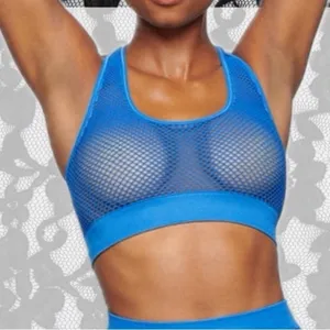 Skims perforated (B17) bra BLUE COB NWT limited edition thumbnail 1