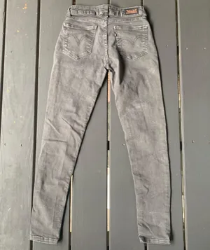 Levi's Grey Skinny Jeans thumbnail 2