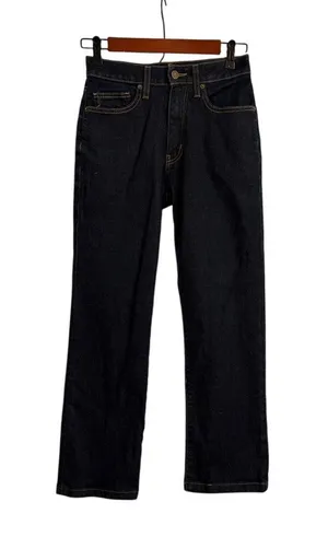 Aviator Nation Relaxed Concorde Straight Leg Dark Blue Denim Jeans Size 24 thumbnail 1