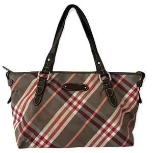 Burberry Blue Label Nova Check Canvas & Leather Purse thumbnail 1