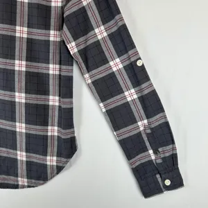 Harley-Davidson Womens Plaid Roll-Tab Button‎ Down Shirt Grey Small NEW thumbnail 14