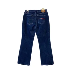 Tommy Hilfiger Vintage Flag Pocket‎ Boyfriend Boot Dark Denim Jeans thumbnail 3