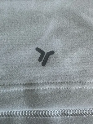 Old Navy Active PowerSoft Crop Tank Sports Bra White Light Support Go-Dry S thumbnail 8