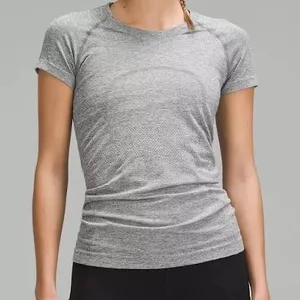 Grey Lululemon Short Sleeve Swiftly Tech thumbnail 1