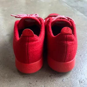 Allbirds Women's Wool Runners - Tuke Marinara (Marinara Sole) - 8 thumbnail 7