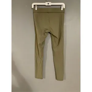 Aerie Pull On Green Leggings Size Small thumbnail 2