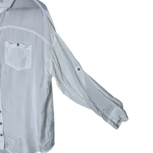 Johnny‎ Was Pete & Greta White Button Down Oversized Tunic Top Minimalist BOHO S thumbnail 5