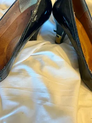 Söfft Black Patent Leather Heeled Heel Size 8.5 thumbnail 5
