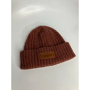 Carhartt rib knit fisherman beanie‎ in Sable women's one size winter trendy thumbnail 2