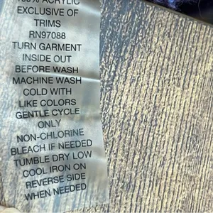 Delia’s XS Purple Crewneck Long Sleeve with Zippers(just for looks) thumbnail 8