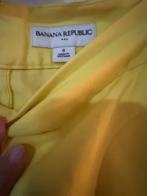 Banana Republic Yellow Skirt thumbnail 3