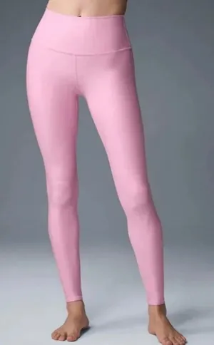 NWT ALO Yoga High-Waist Airlift Legging in Candy Heart Pink - Size Small thumbnail 1