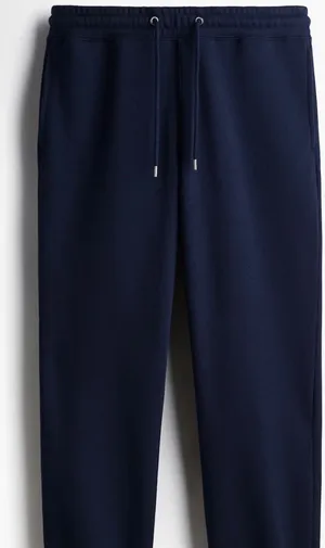 Men's Gap Navy Drawstring Jogger Pants thumbnail 1