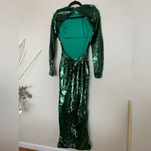 HOUSE‎ OF CB 'Belle' Pine Green Sequin Maxi Dress NWOT size S thumbnail 7