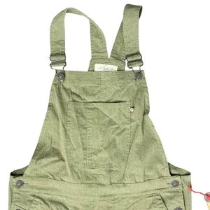 Purnell Work Wear Olive Green Slub Cotton Overalls Women's size 6 NEW Tags thumbnail 11