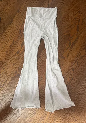 Edikted Grey Leggings Flared thumbnail 1
