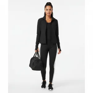 Lululemon Black Long Sleeve Zip Up Athletic Sport Jacket 8 thumbnail 7