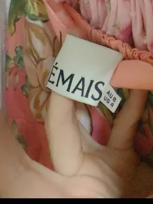 ALEMAIS Hazel Printed Max Dress, US4 thumbnail 6
