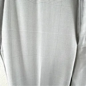 ASOS Gray Checkered Patterned Straight Cuffed Leg Trousers‎ Size 28 thumbnail 3