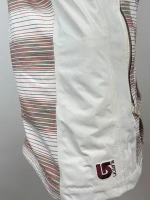 Burton Prism Gore-Tex Snowboard Ski Snow Jacket in Space Dye Stripe Size XS thumbnail 6