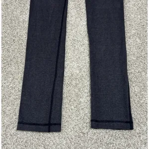 Lululemon Skinny Groove Pant Full-On Luon Yoga Leggings Size 2 Gray thumbnail 4