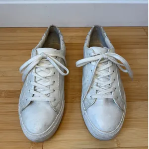 No Name Women's Arcade Metallic Lace Up Sneakers White Silver Size 9 / 40 thumbnail 3