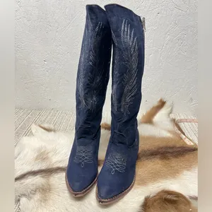 Coconuts by Matisse blue Suede Cowboy Boots US Women’s Size 6 thumbnail 8