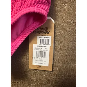 NWT Billabong Summer High Maui Ribbed Swim Bottoms Size Small Pink thumbnail 4