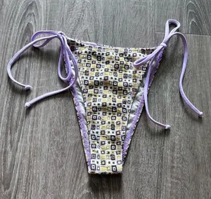FREE PEOPLE FREE-EST MICHELLE BOTTOMS SWIMSUIT‎ Large New thumbnail 1